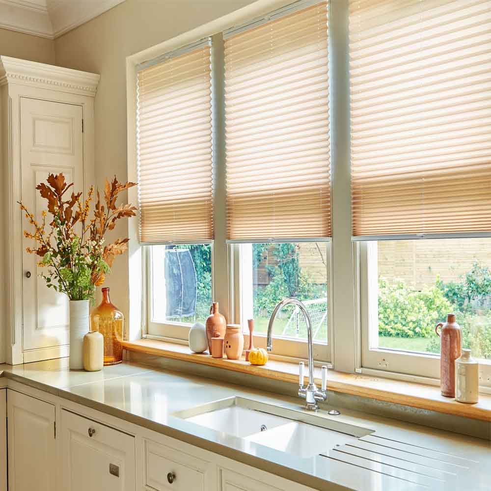 Pleated blinds in Loughborough